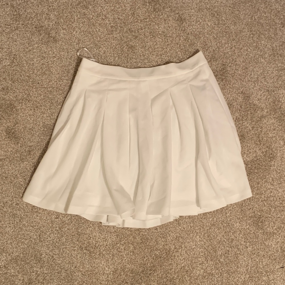 White Tennis Skirt!